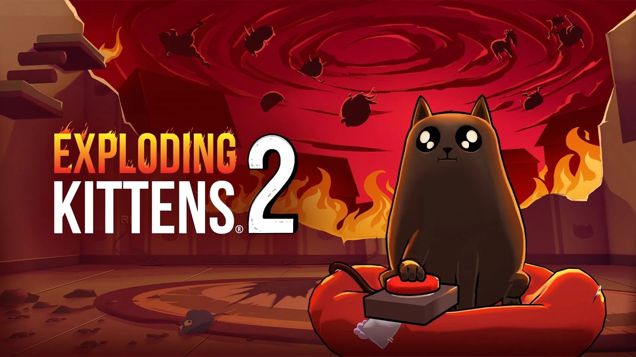 Мы играли в Exploding Kittens 2, и вот что произошло.