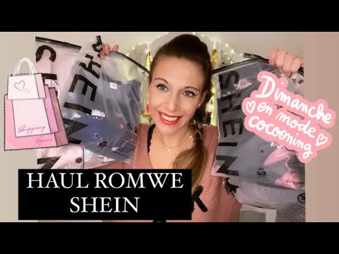 HAUL ROMWE SHEIN: Mode cocooning activé