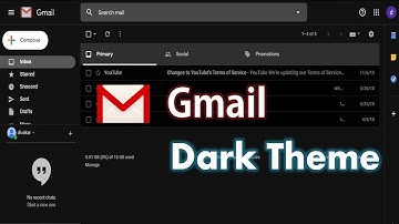 How to Enable Dark Theme On Gmail
