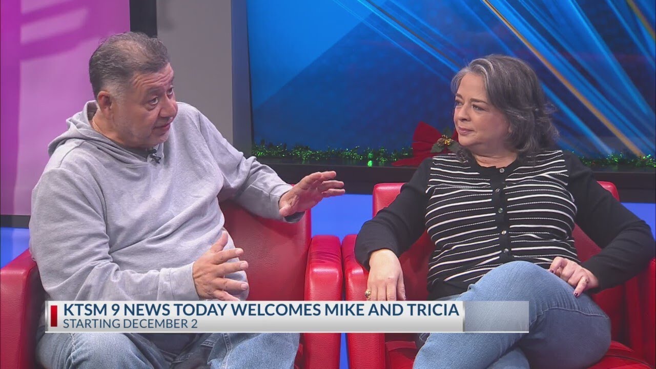 KTSM 9 News Today welcomes Mike and Tricia - YouTube