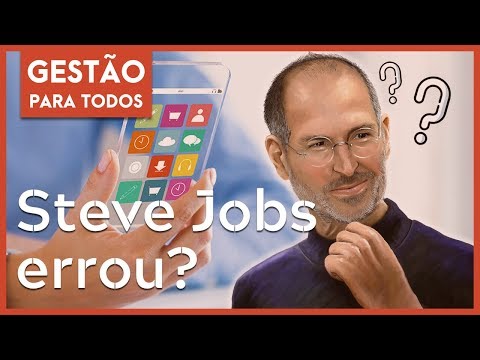 STEVE JOBS ERROU E QUASE PERDEU BILHÕES!