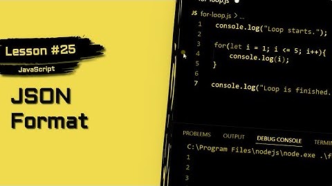 JavaScript For Beginners #25 | What Is JSON and Why Is It So Popular?
