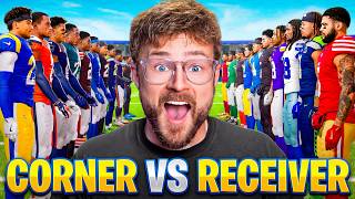 Full Team of Wide Receivers VS Full Team of Cornerbacks!