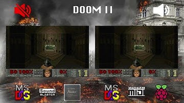 [OVM] DOOM II (EMU10K2, OPL vs mt32-pi, General MIDI)
