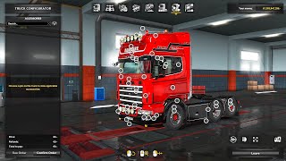 ETS 2-1.34 Scania 4 series addon for RJL V2.2.3 DANMARK