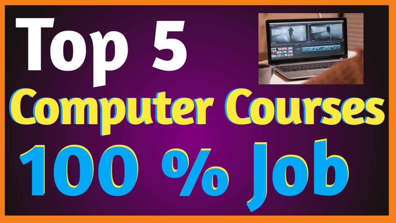 Computer 🖥️ के आज के समय के Top 5 Courses | 100% Job #computercourse ...