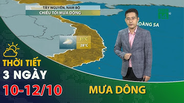 Khu vực Tây Nguyên và Nam Bộ về chiều tối có mưa dông | VTC14