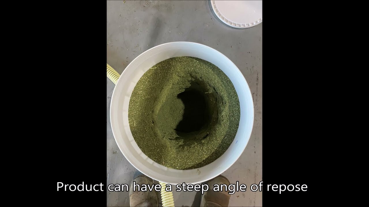 Lucerne Plant Meal Vacuum Conveying Trials - Filquip FVC 1