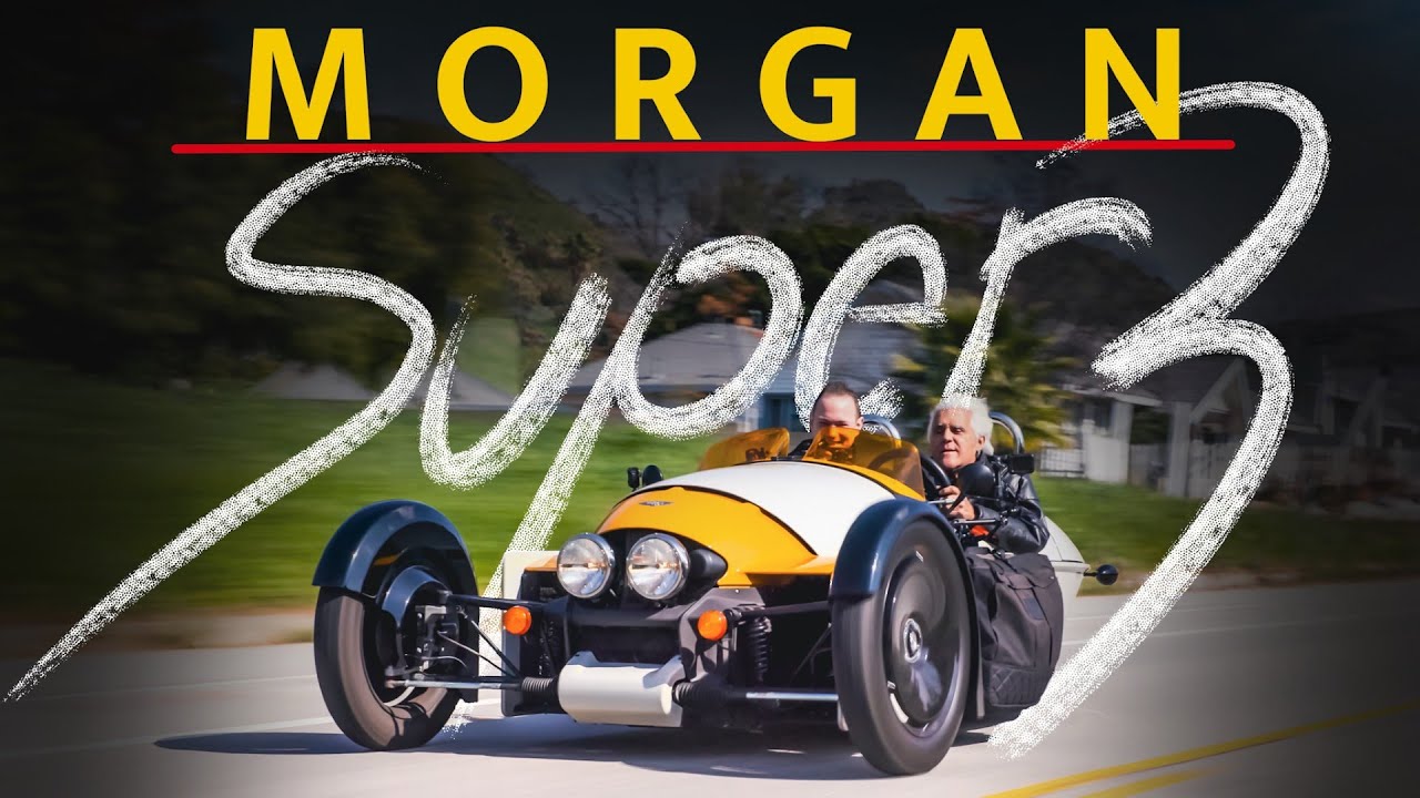 Jay Leno and Jonathan Wells Drive the 2023 Morgan Super 3 Through