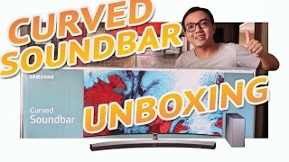 Samsung HW-J8500R/ZA 9.1-Channel Wireless Multiroom Curved Soundbar with Wireless Subwoofer SAMSUNG Curved Soundbar UNBOXING 📦