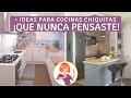 11 IDEAS PARA UNA COCINA CHIQUITA DE ENSUEÑO EN CASA ¡UNA IDEA MÁS INGENIOSA QUE LA OTRA!