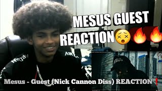 MESUS - Guest (Nick Cannon x Lord Jamar x DJ Vlad Diss) REACTION??