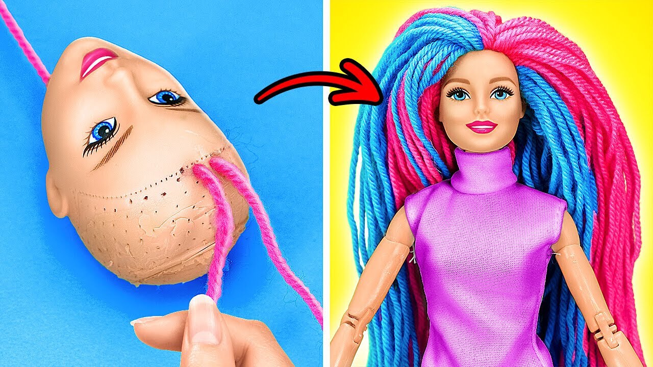 Rich VS Poor Doll Or How to Customize Your Barbie Doll