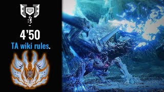 MHWorld: Like A Moth to the Flame [Arch-Tempered Xenojiiva] Charge Blade Solo 450 (TA wiki rules)