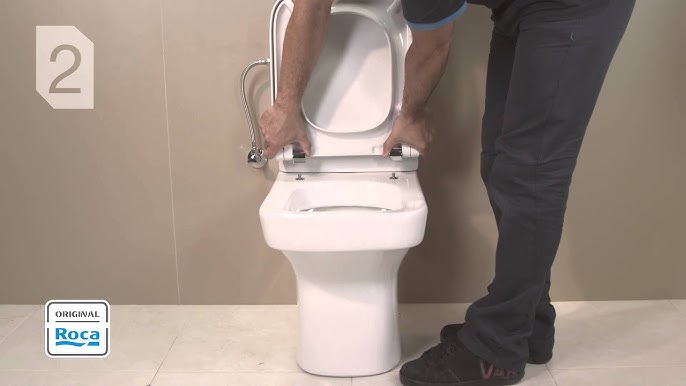 💧🚽🚾INSTALAR TAPA DE inodoro* WC ROCA VICTORIA FÁCIL* y SENCILLO