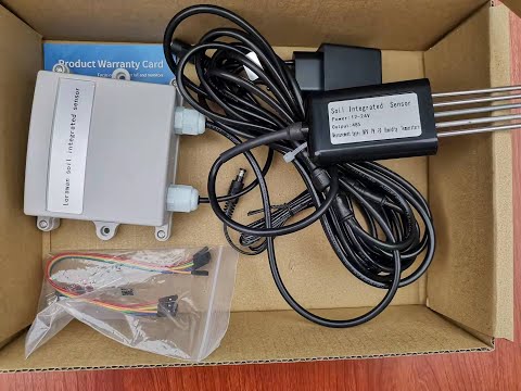 LoRawan all in one agriculture Soil Sensor (moisture, conductivity, temperature, NPK, pH)