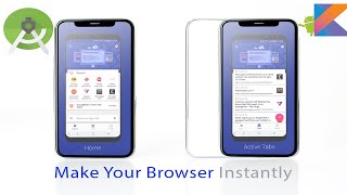 how to make browser in android studio || एंड्रॉइड स्टूडियो में ब्राउजर कैसे बनाएं #androidstudio