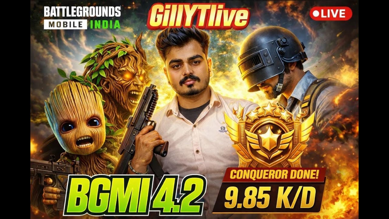 MOMENT OF TRUTH! CONQUEROR KA WAIT 😍| BGMI RANK PUSH LIVE | 