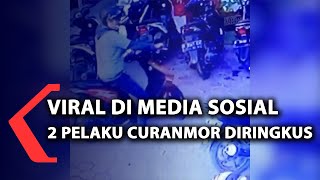 Viral di Media Sosial, 2 Pelaku Curanmor Diringkus