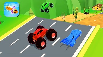 SHAPE SHIFTING🏃‍♂️🚗🚲🚦All Levels Gameplay Walkthrough Android,ios max AW2V