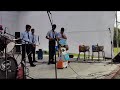 My innovators presenting CUTE ROBO on stage