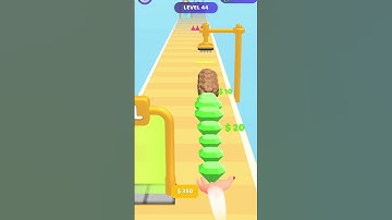 Gem Stack Runner Lvl 44 #shorts #games #viral