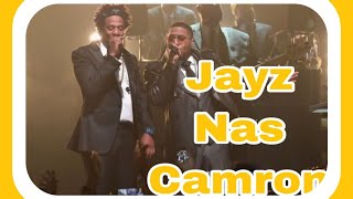 Jayz , nas, Camron at Webster hall reopening