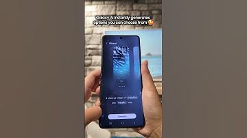 Add a personalized touch to your #GalaxyZFlip7 using Generative Wallpaper 🎨 😍 #GalaxyAI