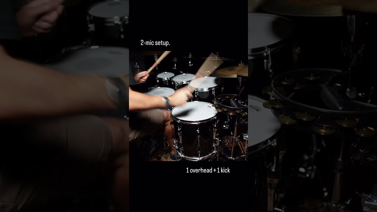🎤 vinnie colaiuta chorus, captured with just 2 mics