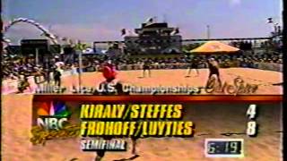 AVP Volleyball 1992 Hermosa Semi-final