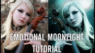 Photoshop CS6 Emotional Moonlight Photo Tutorial screenshot 4