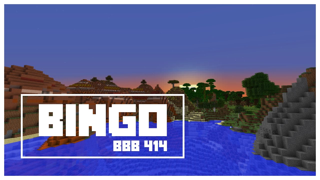 Minecraft Bingo 3.1 - Bonus Blind Blackout 414