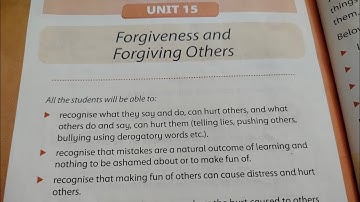 Amazing world unit 15 Forgiveneas and Forgiving Others || Class 2 