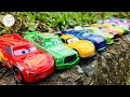 The Alphabet Song - Disney Pixer Cars3 Lightning Mcqueen Learn Colors Play Hide and Seek Outside