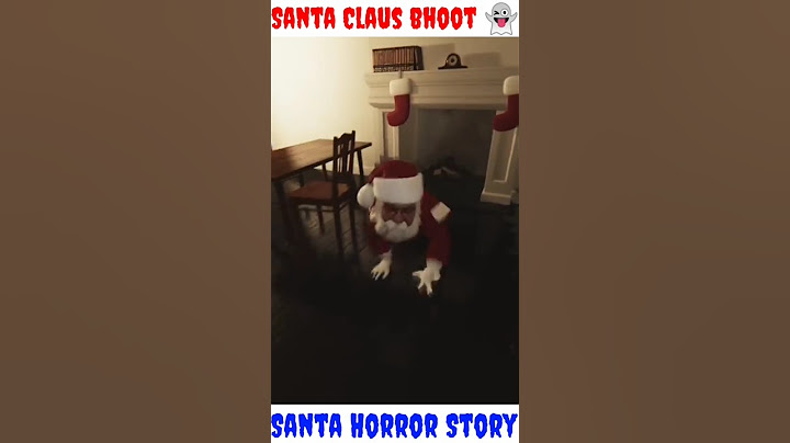 bhoot Santa Claus😱 || #christmas #horrorstories #shorts #santa