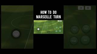 How to do Marseille turn tutorial❤️ #efootball #game #skills