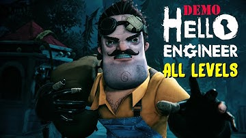 Hello Engineer: ACT1 - Racing Zone ALL 9 LEVELS Demo Playthrough Gameplay