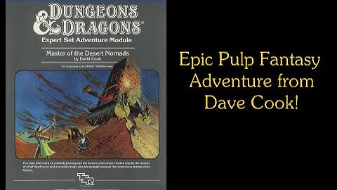 RPG Retro Review: Master of the Desert Nomads