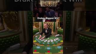 Drake Breaks The Record For Biggest Blackjack Win! #drake #blackjack #gambling #bigwin #maxwin