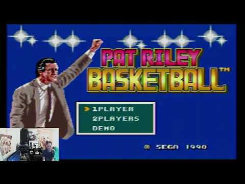 Pat Riley Basketball - Denver versus Boston - Sega Genesis game play in 2024 - GRAW2ROBZ Live Stream