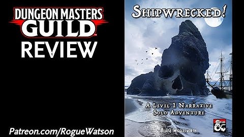 DMs Guild Review - Shipwrecked! Trilogy