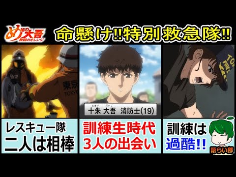 【め組の大吾１話】訓練生時代の三人【語ライ部１１６回】感想