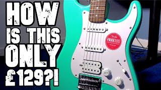 I Can't Believe This Only Cost £129 - Fender Squier Bullet HSS Stratocaster Sea Foam Green