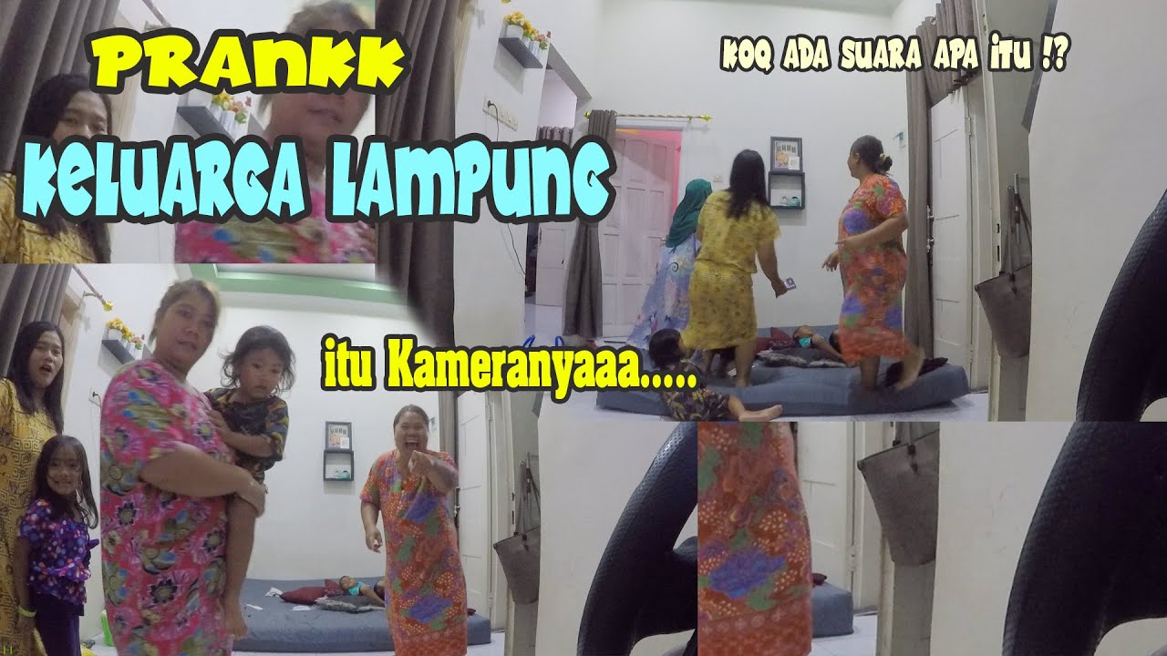Prank Keluarga Lampung Sampai Merinding!! Suara Keluar dari Dinding | bajidot