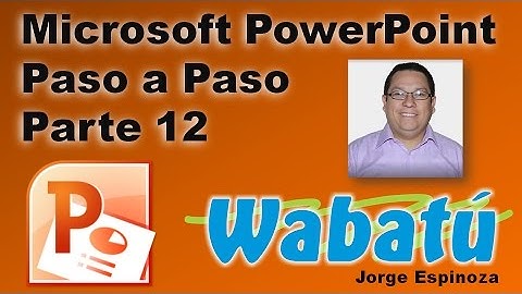 PowerPoint 2007 Paso a Paso Parte 12 - Trabajando con textos y texto artistico.
