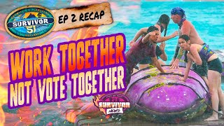 Information Survivor 51 Ep 2 Recap: “Work Together Not Vote Together” | Survivor News Update
