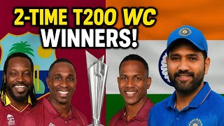 Only Legends Have Won The T20 World Cup Twice