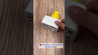 Accesorio de Viaje. Adaptador de enchufe.