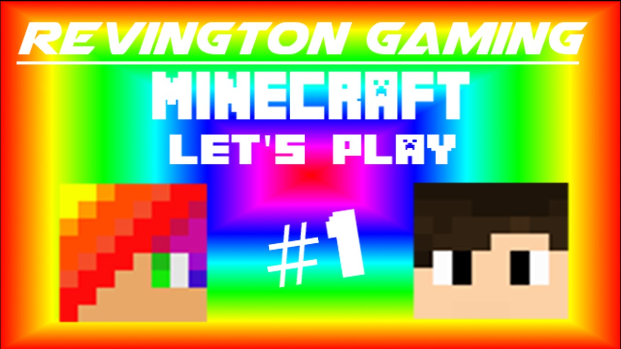 Minecraft Let's Play #1 Building A House - YouTube