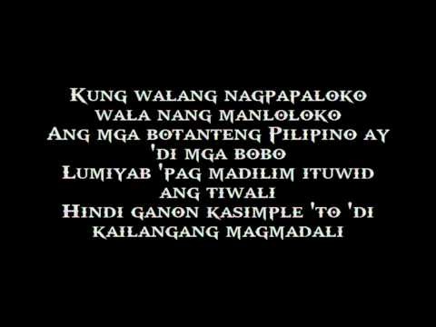 Dapat Tama - Gloc-9 ft. Denise Barbacena - Official Lyrics Video